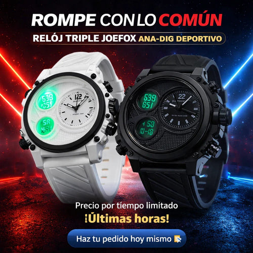 💥⌚ Tecnología + Estilo En Un Solo Reloj Impactante