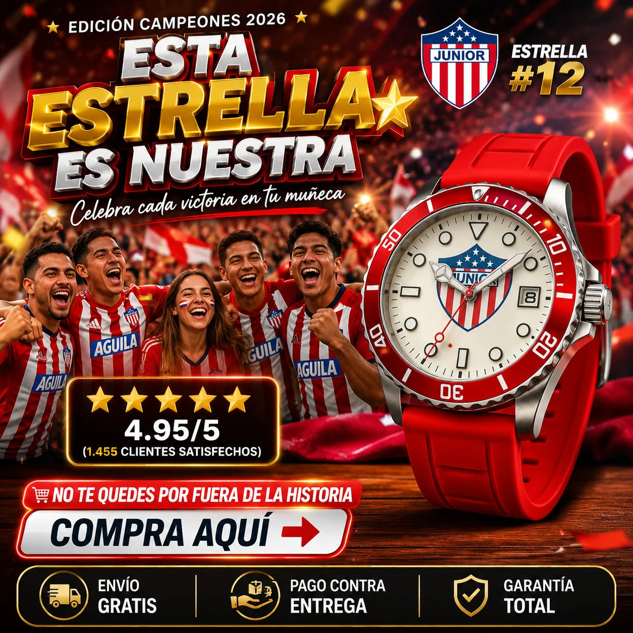 🔴⚪ Lleva Tu Pasión Tiburona En Cada Momento