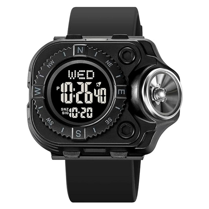 💡🔥 Más Que Un Reloj: Linterna, Estilo y Resistencia en Tu Muñeca