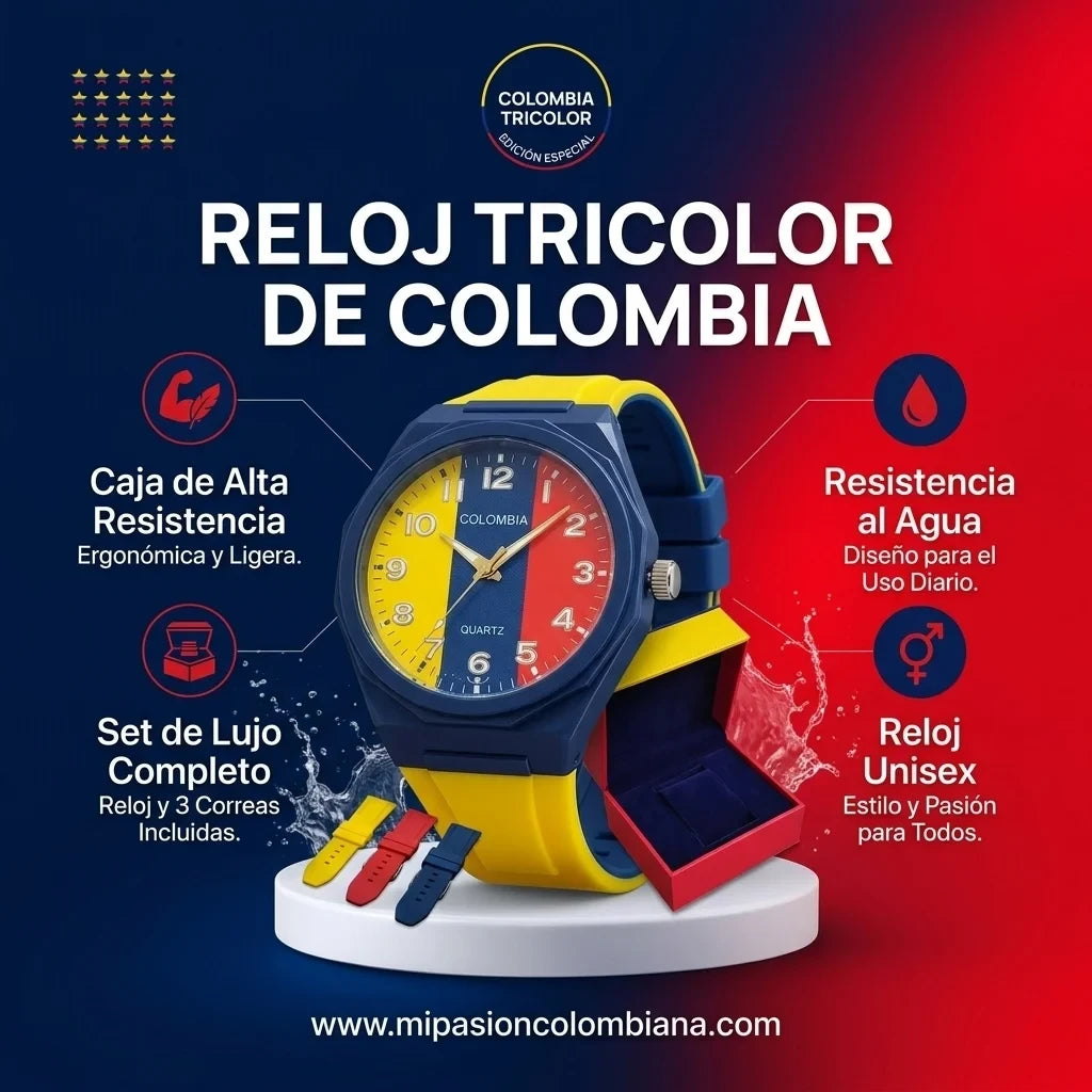 🇨🇴 RELOJ DE LA SELECCION COLOMBIA EDICCION 2026